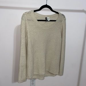 H&M Beige Sweater
